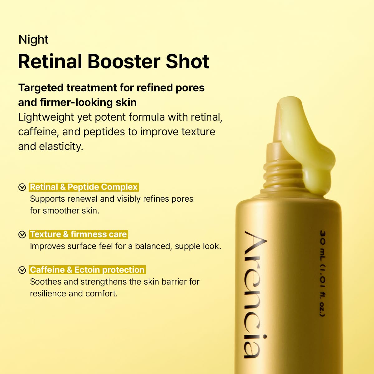 Vitamin C and Retinal Booster Shot Duo - for Dark-Spot Care and Tightening Fine Lines, Pore, Wrinkles - Gift Set