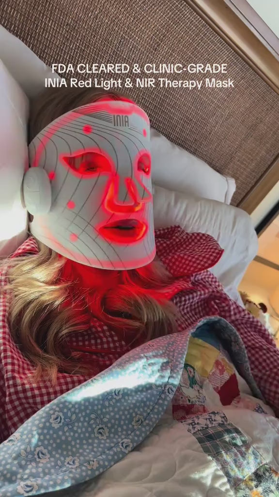 INIA  Wireless Red Light Therapy Mask video