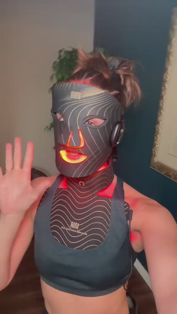INIA  Wireless Red Light Therapy Mask video